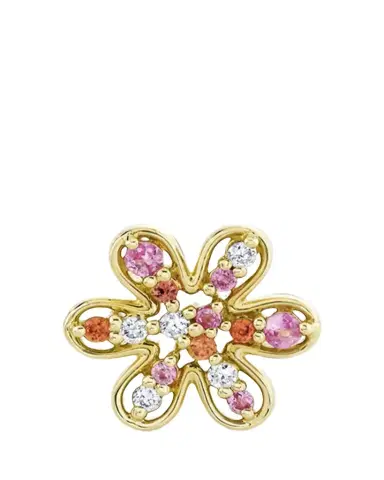Sydney Evan 14K Daisy Cocktail Stud Earring, Single | Thumbnail 1