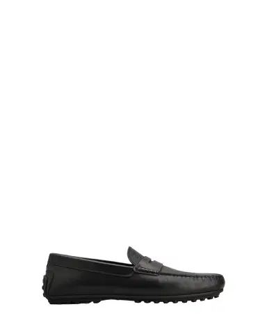 Tod's Men's Leather Moc-Toe Penny Loafers | Thumbnail 1