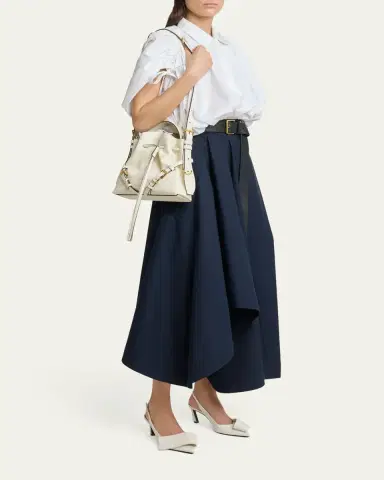 Givenchy Voyou Small Buckle Shoulder Bag in Leather | Thumbnail 5 Givenchy Voyou Small Buckle Shoulder Bag in Leather | Thumbnail 5