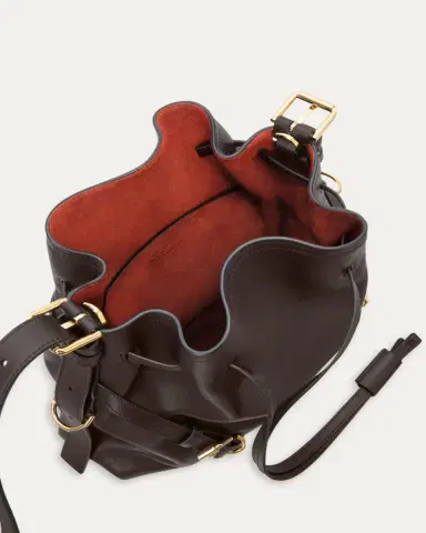 Givenchy Voyou Small Buckle Shoulder Bag in Leather | Thumbnail 7 Givenchy Voyou Small Buckle Shoulder Bag in Leather | Thumbnail 7