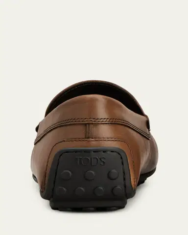 Tod's Men's City Gommino Leather Moc-Toe Driving Loafers | Thumbnail 3 Tod's Men's City Gommino Leather Moc-Toe Driving Loafers | Thumbnail 3
