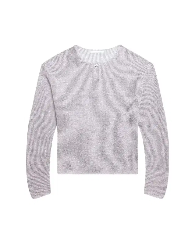Helmut Lang Men's Waffle-Knit Henley T-Shirt