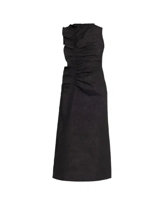 Ulla Johnson Demetria Ruffled Taffeta Midi Dress
