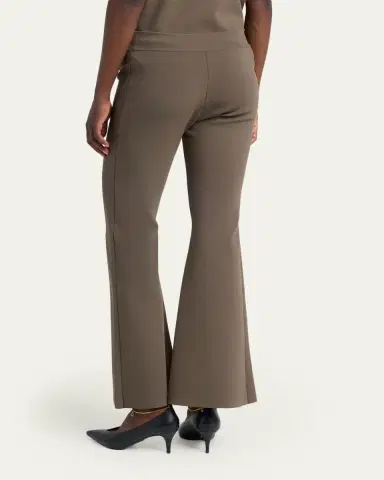 Stella McCartney Compact Knit Iconic Flared Pants | Thumbnail 3
