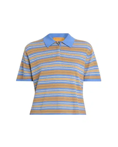 Guest In Residence Striped Short-Sleeve Rugby Polo | Thumbnail 1 Guest In Residence Striped Short-Sleeve Rugby Polo | Thumbnail 1