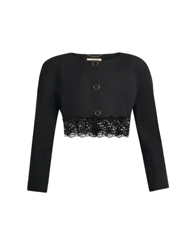 Chloé Lower Impact Wool Grain De Poudre Jacket | Thumbnail 1 Chloé Lower Impact Wool Grain De Poudre Jacket | Thumbnail 1