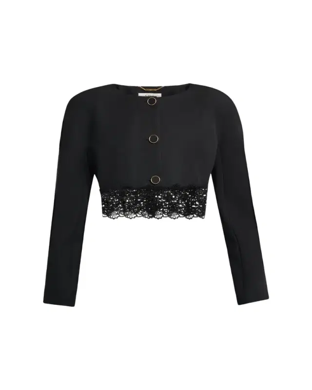 Chloe Lower Impact Wool Grain De Poudre Jacket