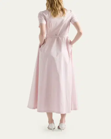 Prada Embroidered Poplin Shirtdress | Thumbnail 3