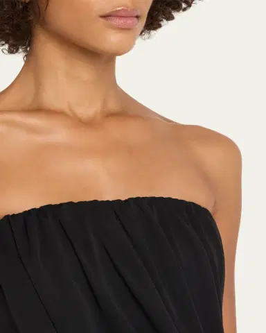 Cinq à Sept Calden Draped Strapless Top | Thumbnail 5 Cinq à Sept Calden Draped Strapless Top | Thumbnail 5