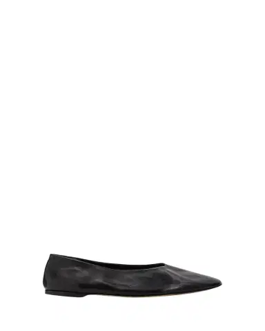 TOTEME Slip Nappa Leather Ballerina Flats | Thumbnail 1