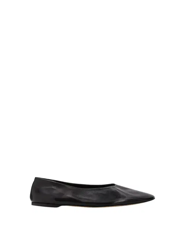 Toteme Slip Nappa Leather Ballerina Flats