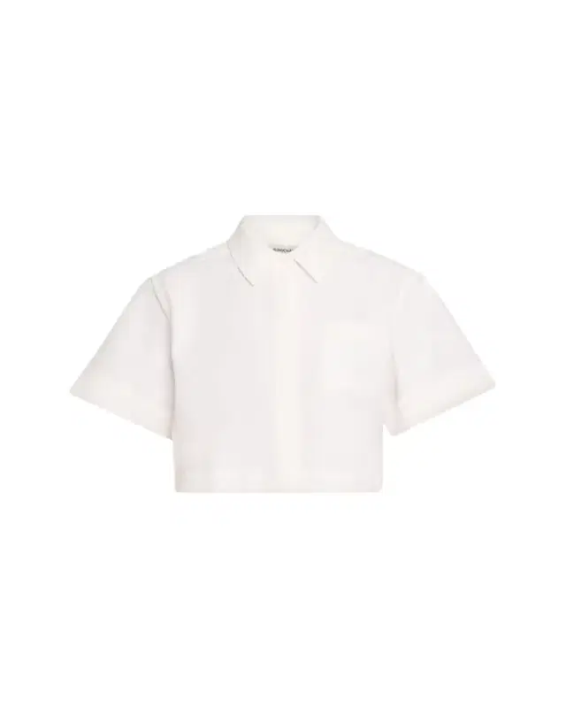Ryett Short-Sleeve Cropped Shirt