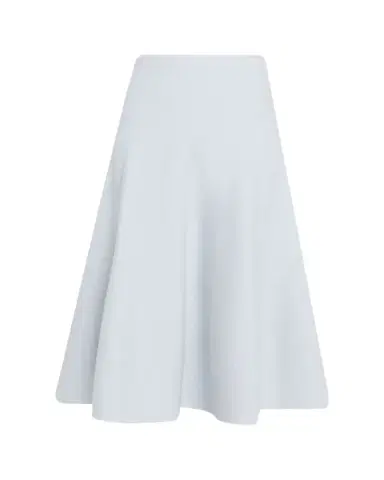 Brandon Maxwell Miller Structured Wool Midi Skirt | Thumbnail 1 Brandon Maxwell Miller Structured Wool Midi Skirt | Thumbnail 1