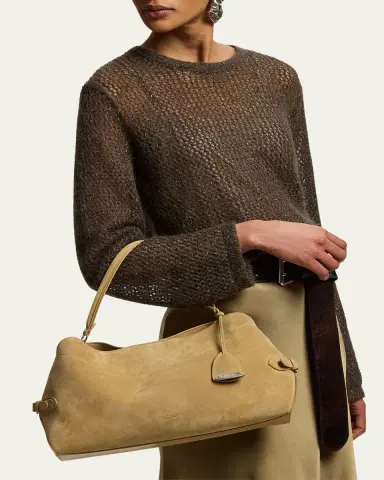 Ralph Lauren Collection The Ralph Suede Shoulder Bag | Thumbnail 2