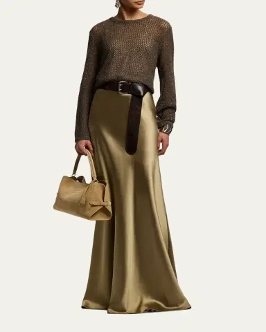 Ralph Lauren Collection The Ralph Suede Shoulder Bag | Thumbnail 5