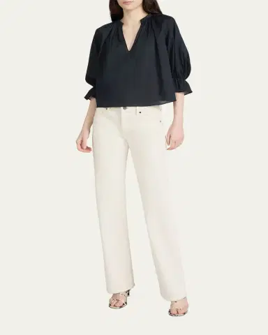 Frame The Poet Blouse | Thumbnail 2 Frame The Poet Blouse | Thumbnail 2