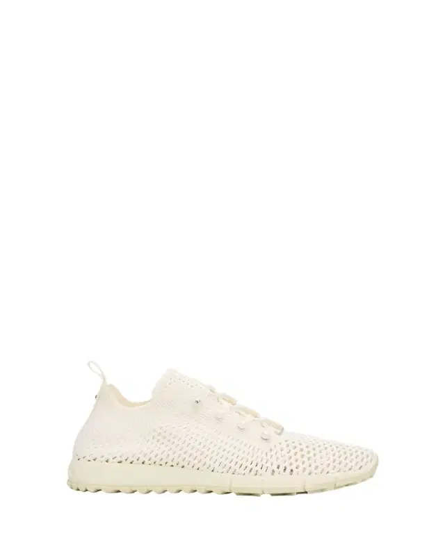 Veles Crochet-Knit Low-Top Trainers