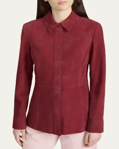 Frame The Suede Shirt | Thumbnail 4