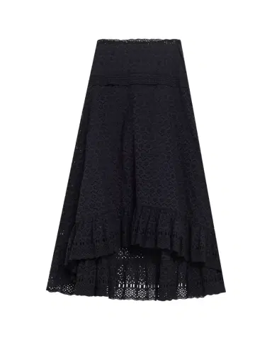 Ulla Johnson Violetta Cotton Eyelet Maxi Skirt | Thumbnail 1 Ulla Johnson Violetta Cotton Eyelet Maxi Skirt | Thumbnail 1