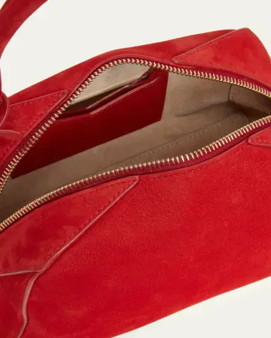 Alaïa Le Bouledogue Dome Suede Top-Handle Bag | Thumbnail 4 Alaïa Le Bouledogue Dome Suede Top-Handle Bag | Thumbnail 4