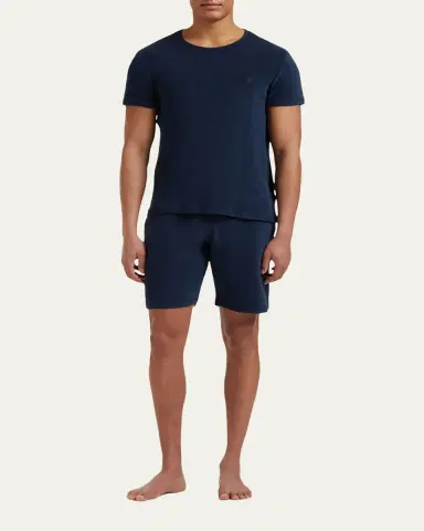 Vilebrequin Men's Terry Toweling T-Shirt | Thumbnail 2