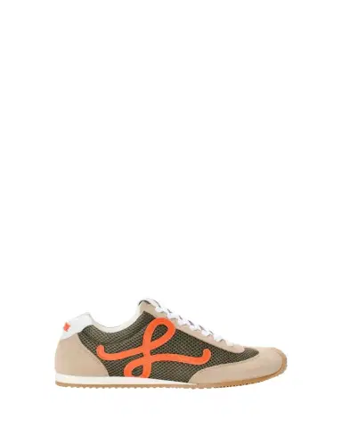 LOEWE Men's Ballet Runner 2 Mesh and Suede Low-Top Sneakers | Thumbnail 1 LOEWE Men's Ballet Runner 2 Mesh and Suede Low-Top Sneakers | Thumbnail 1