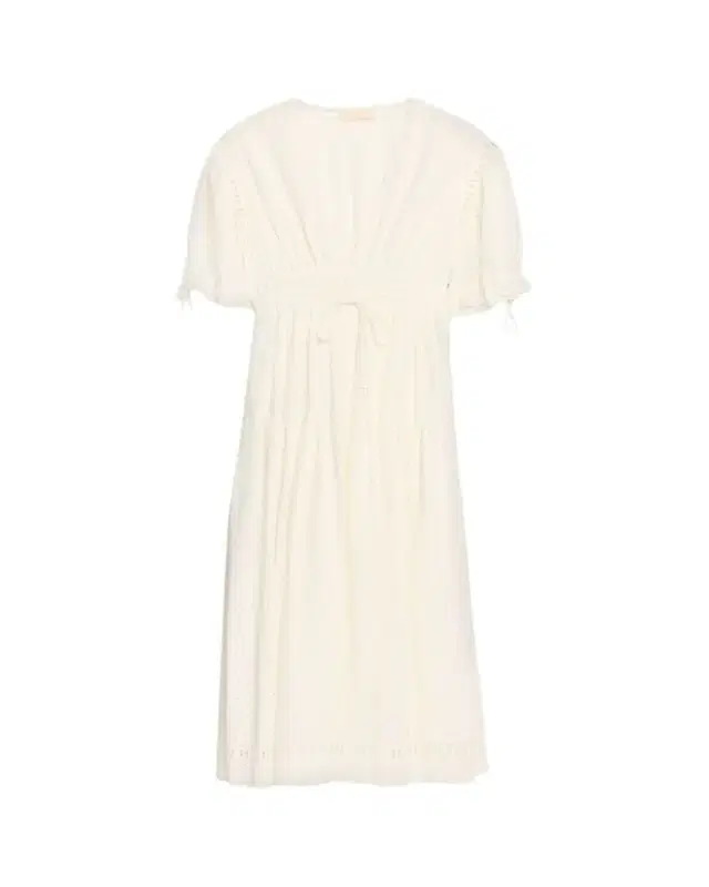 Ottilie Cotton Eyelet Midi Dress