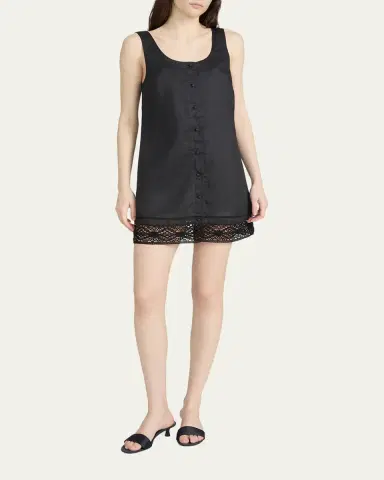 Frame The Heirloom Mini Dress | Thumbnail 2 Frame The Heirloom Mini Dress | Thumbnail 2