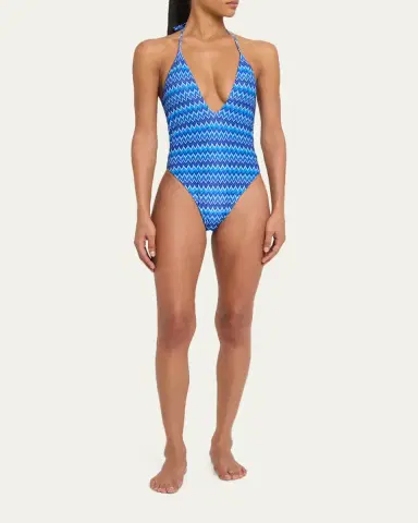 Ramy Brook Wave Electra One-Piece Swimsuit | Thumbnail 2