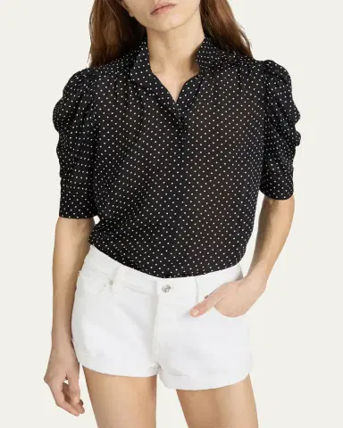 Frame The Gillian Blouse | Thumbnail 4