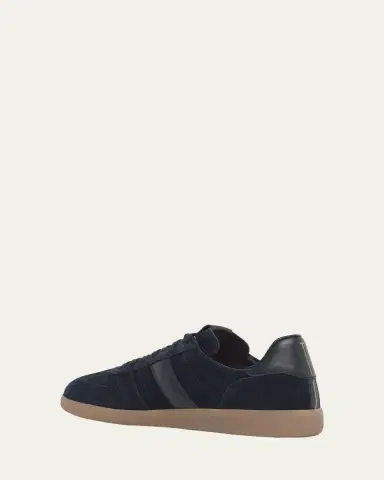 Tom Ford Men's T Suede and Leather-Trim Low-Top Sneakers | Thumbnail 4