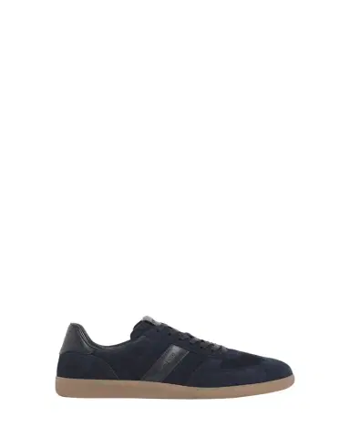 Tom Ford Men's T Suede and Leather-Trim Low-Top Sneakers | Thumbnail 1