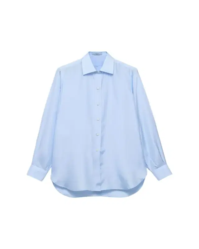 Prada Silk Poplin Button-Down Shirt