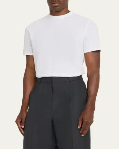 OFFICINE GÉNÉRALE Men's Jersey Basic T-Shirt | Thumbnail 4 OFFICINE GÉNÉRALE Men's Jersey Basic T-Shirt | Thumbnail 4