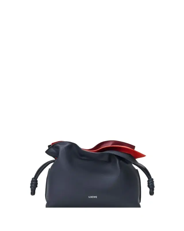 Flamenco Layered Leather Clutch Bag
