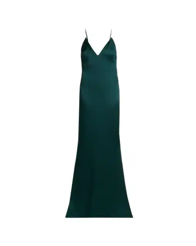 Tom Ford Crystal-Trim Backless Satin Mermaid Gown | Thumbnail 1