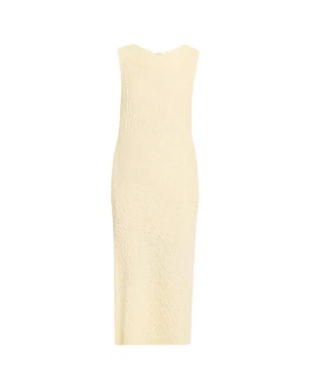 Vince Textured Sleeveless Midi Dress