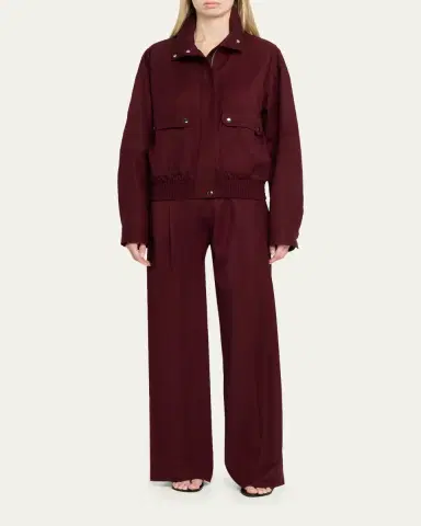 Proenza Schouler Aviva Blouson Jacket | Thumbnail 2 Proenza Schouler Aviva Blouson Jacket | Thumbnail 2