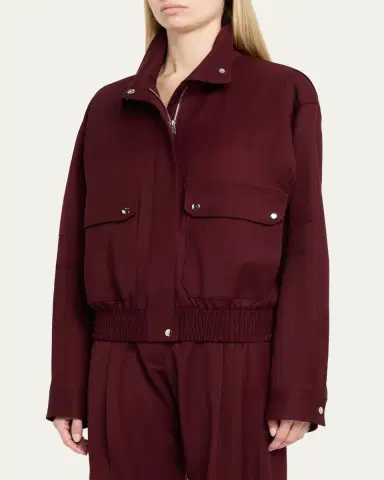 Proenza Schouler Aviva Blouson Jacket | Thumbnail 4 Proenza Schouler Aviva Blouson Jacket | Thumbnail 4