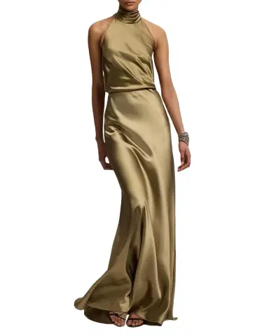 Ralph Lauren Collection Chilton Satin Top | Thumbnail 1 Ralph Lauren Collection Chilton Satin Top | Thumbnail 1