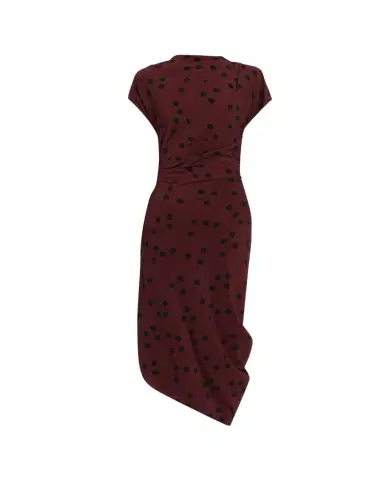 Proenza Schouler Ren Polka Dot Ruched Dress | Thumbnail 1 Proenza Schouler Ren Polka Dot Ruched Dress | Thumbnail 1