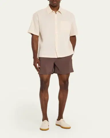 Frame Men's Modal Blend Pull-On Drawstring Shorts | Thumbnail 2 Frame Men's Modal Blend Pull-On Drawstring Shorts | Thumbnail 2
