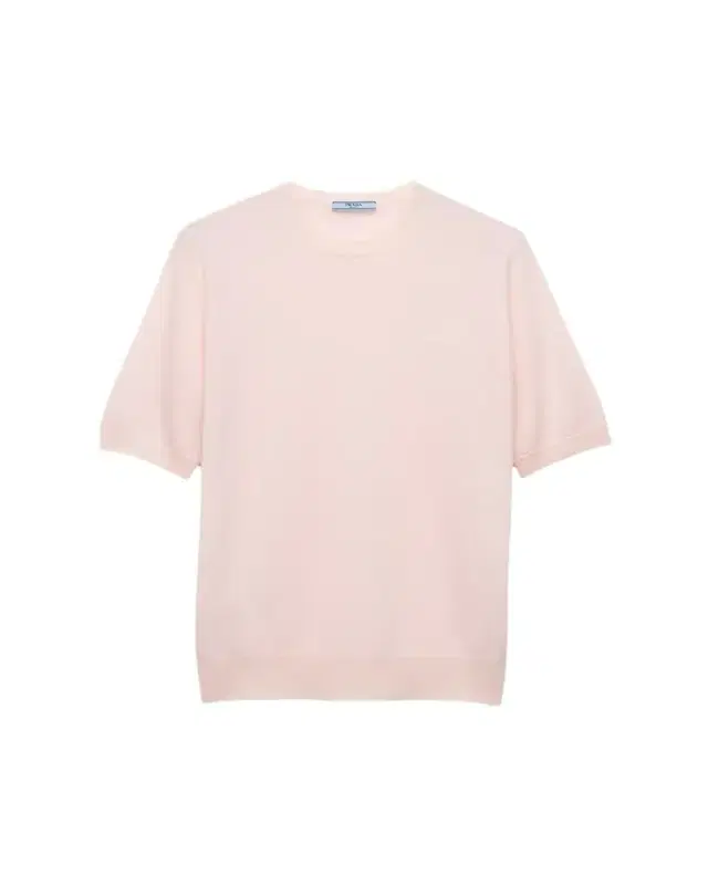 Prada Superfine Cashmere Short-Sleeve T-Shirt