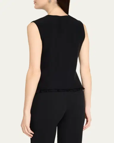 Kobi Halperin Anya Fringe-Hem Knit Vest | Thumbnail 3