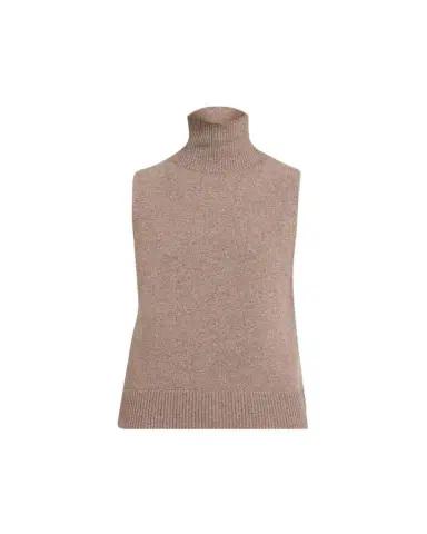 Brandon Maxwell Bruno Turtleneck Sleeveless Sweater | Thumbnail 1 Brandon Maxwell Bruno Turtleneck Sleeveless Sweater | Thumbnail 1