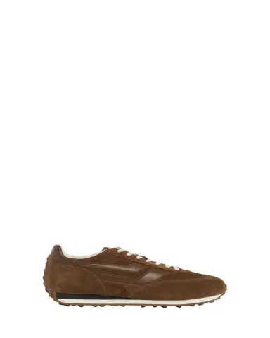Tom Ford Men's Mick Suede and Leather Low-Top Sneakers | Thumbnail 1