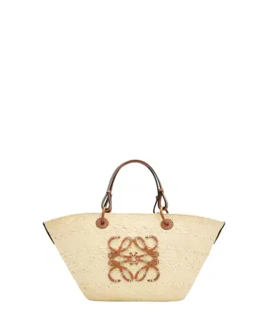 Loewe Anagram Woven Palm Leaf Basket Tote Bag | Thumbnail 1 Loewe Anagram Woven Palm Leaf Basket Tote Bag | Thumbnail 1