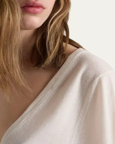 Prada Plunging V-Neck Cashmere Cardigan | Thumbnail 7 Prada Plunging V-Neck Cashmere Cardigan | Thumbnail 7