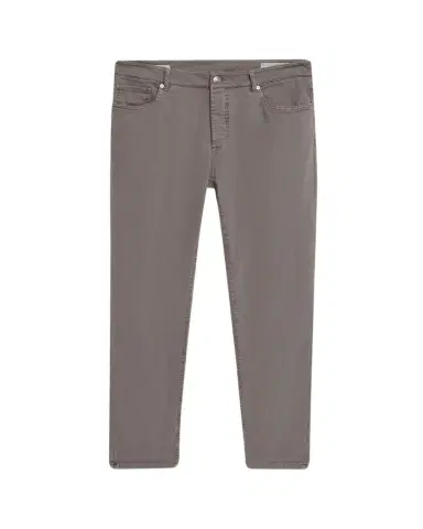 Brunello Cucinelli Men's Dyed Denim Slim-Straight Leg Five-Pocket Pants | Thumbnail 1