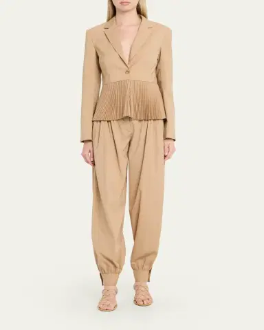 Ulla Johnson Greta Pleated Blazer | Thumbnail 2 Ulla Johnson Greta Pleated Blazer | Thumbnail 2